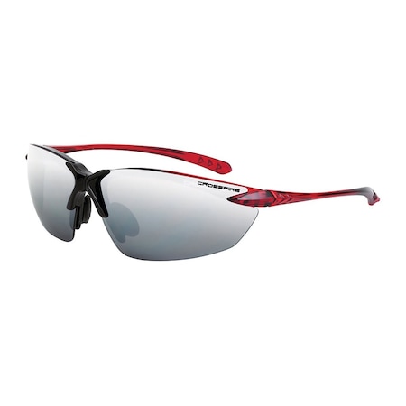 Sunbelt SFTY GLS, SNIPER, BURG FR, SLV MR LENS 7" x3" x2" A-B1SG9233